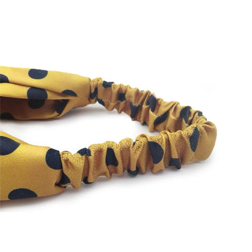 Bandeau cheveux à pois Ester